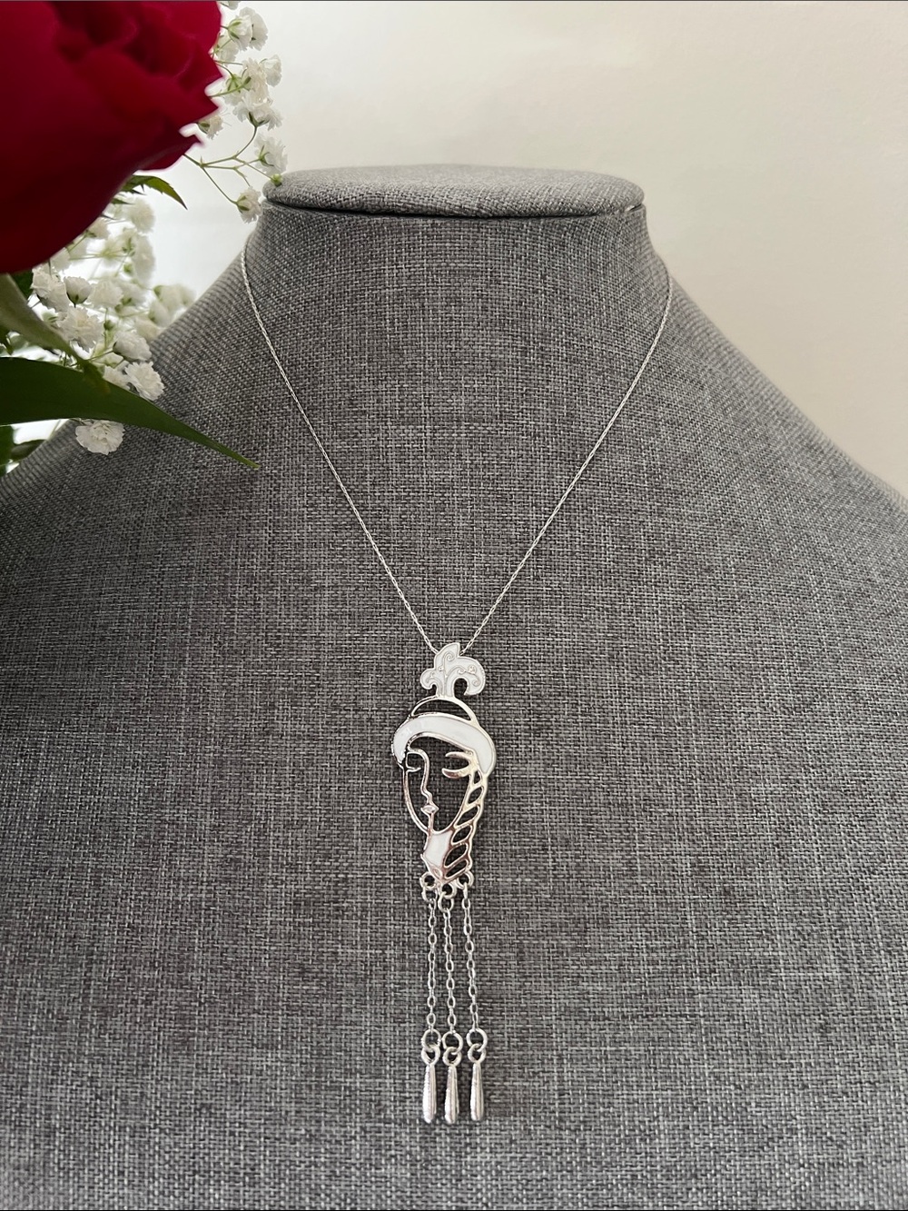 Nomadic Women's Jewelry - pendant tassel necklace